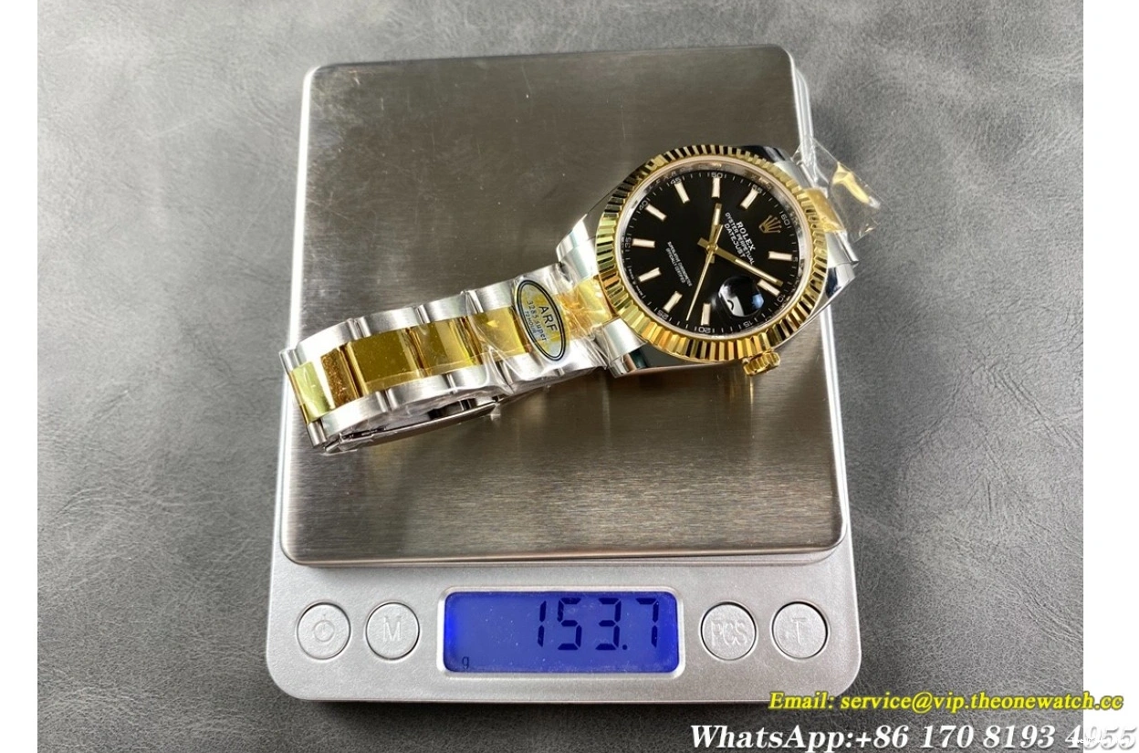 Datejust Heavy Version) Oys ARF Stk SS 126333 YG SH3235(Tungsten 41mm Black 1223